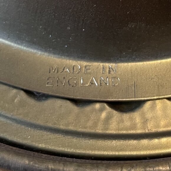 Set Vintage Hammered Brass Fruit Motif Wall Pockets MCM, English country, winery - Picture 2 of 11